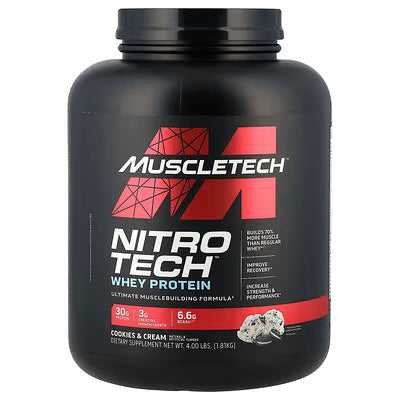 Muscle-Tech Nitro-Tech Whey Protein 4 LB