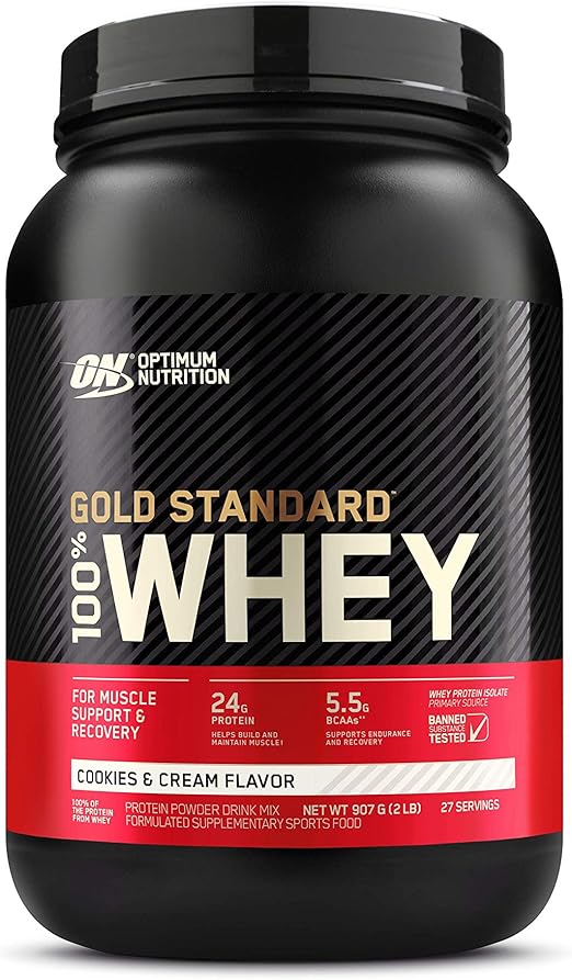Optimum Nutrition 100% Whey Gold Standard  2 LB